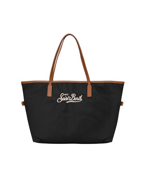 Borsa City nera large in nylon Mc2 Saint Barth | CB000200288L